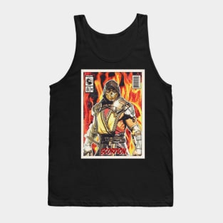 Scorpion Comic Tank Top